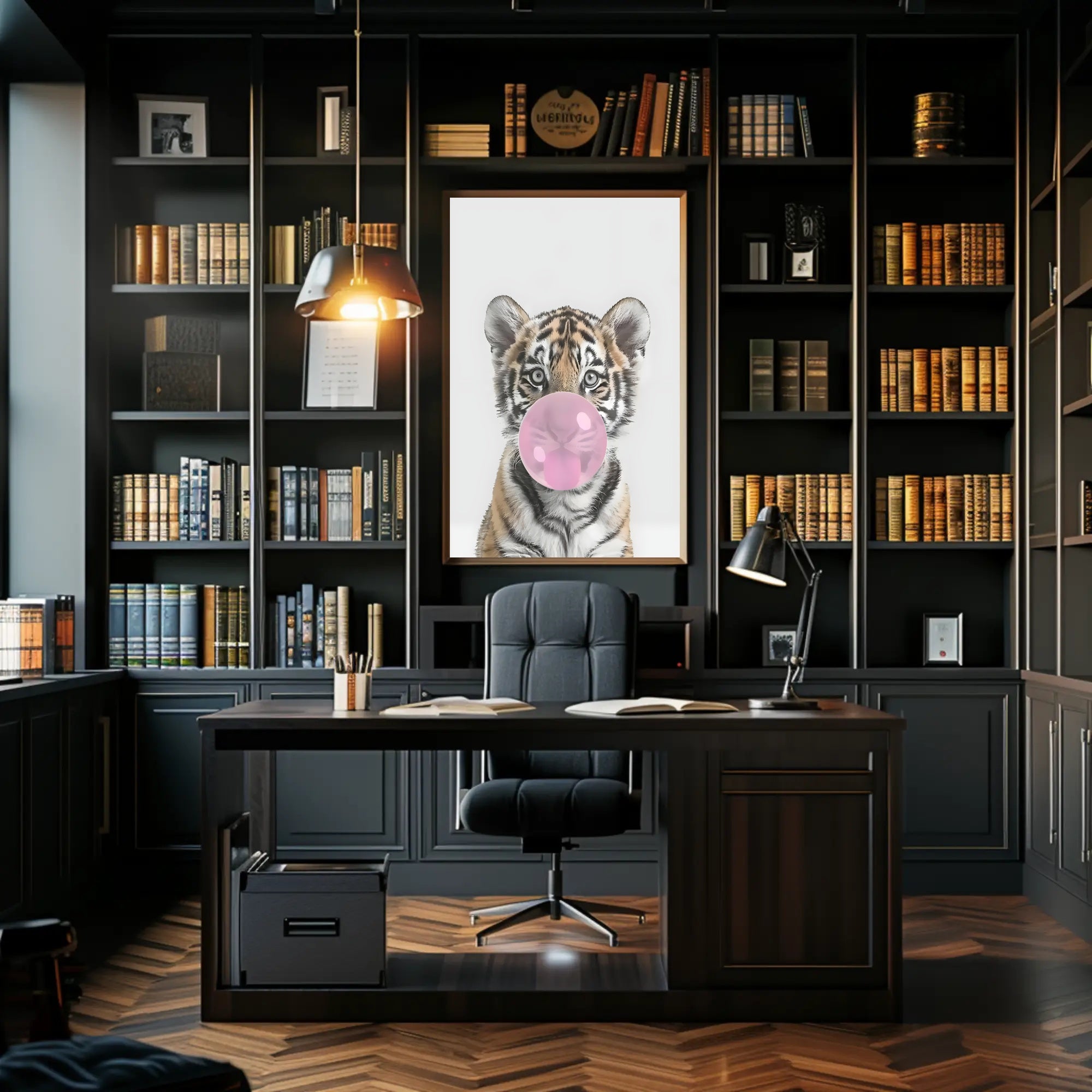 Bubblegum Tiger Poster