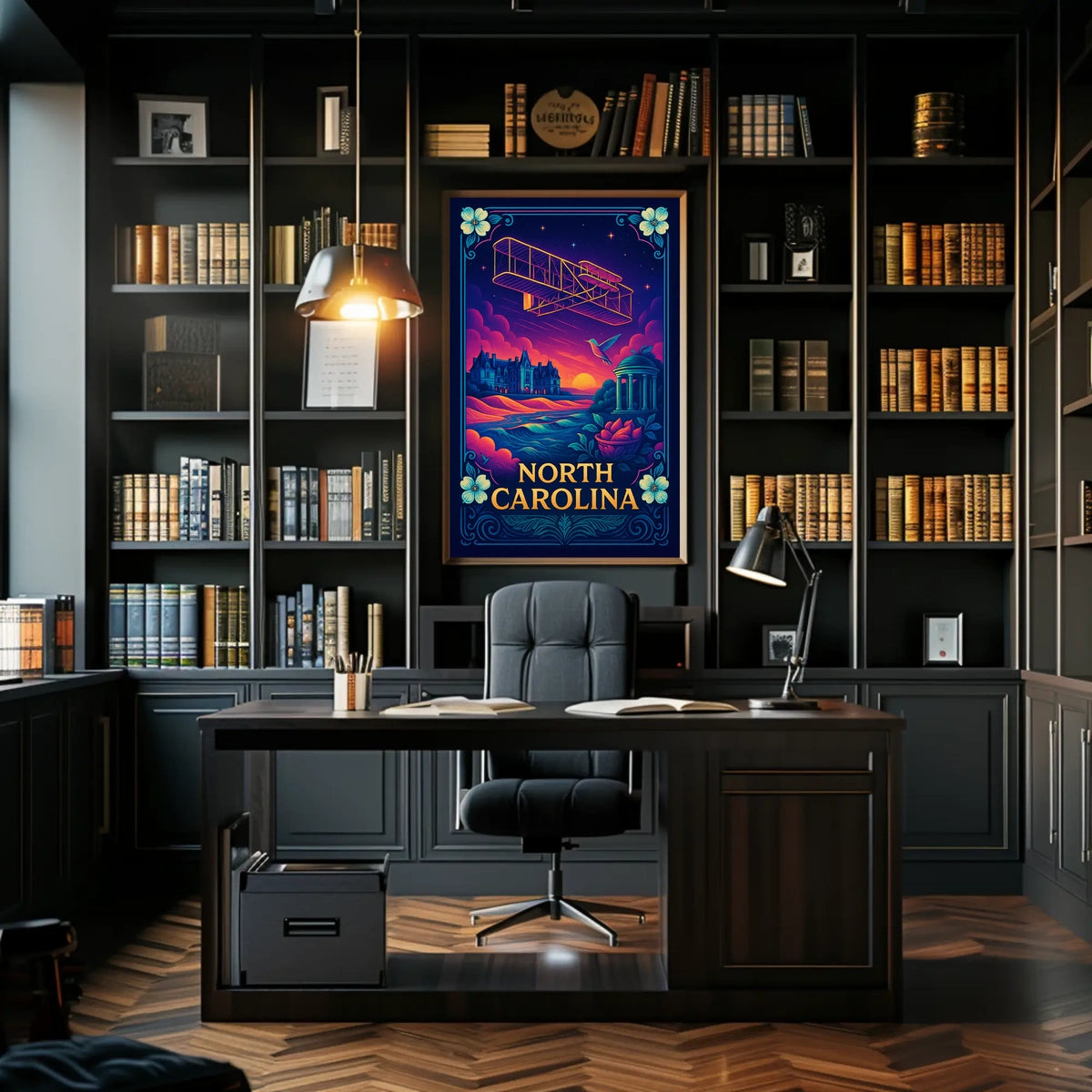 North Carolina A Celebration of Heritage Poster