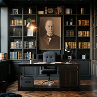 Portrait of a Distinguished Leader Poster