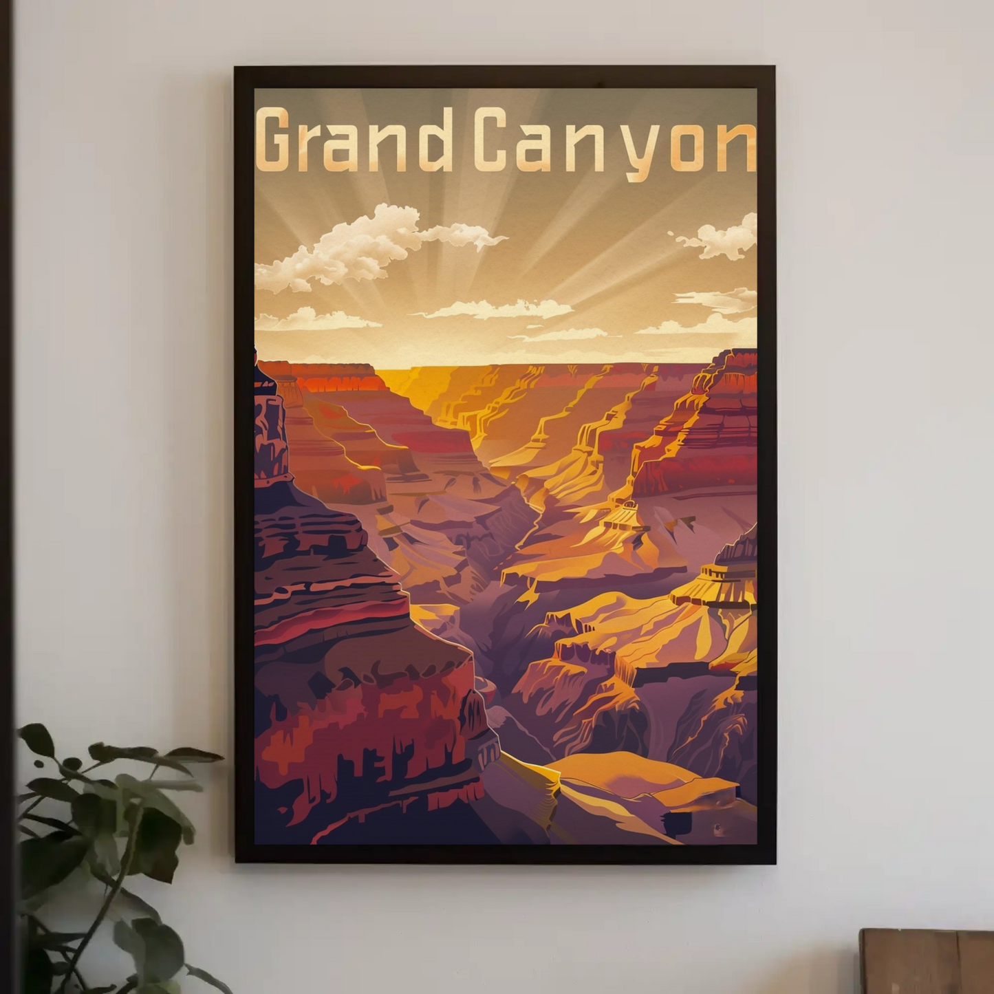 Grand Canyon Glowing Landscape