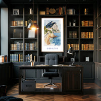 Scenic Gibraltar Poster PosterGoat
