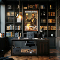 Mendeleev Chemistry Inspiration Vintage Educational or Infographic Poster