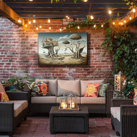 Surreal Fantastical Landscape Artistic Poster