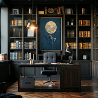 Moonlit Elegance Poster