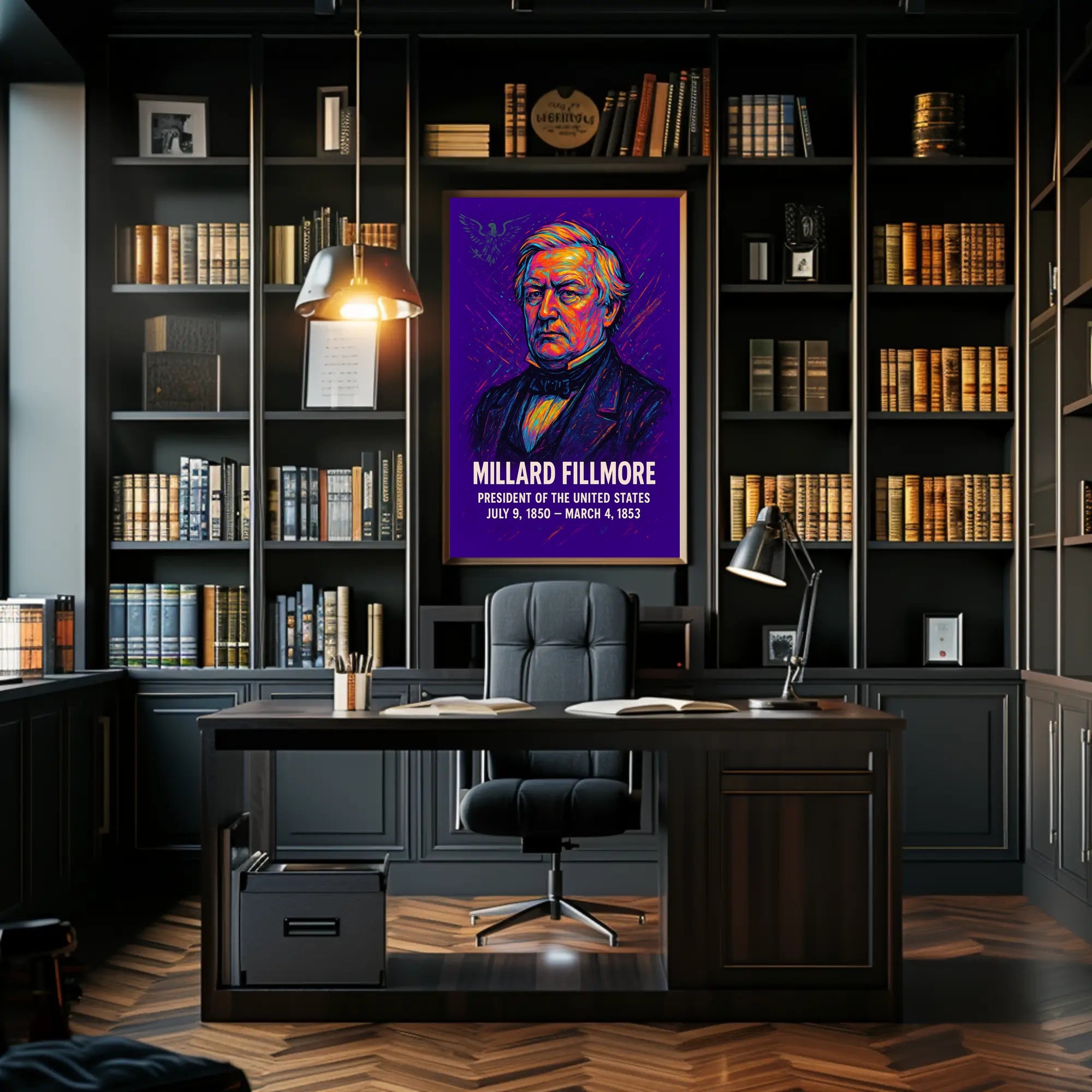Millard Fillmore U.S. President Poster