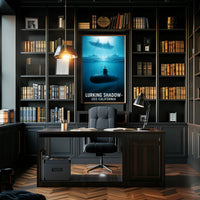 Lurking Shadow USS California Poster PosterGoat