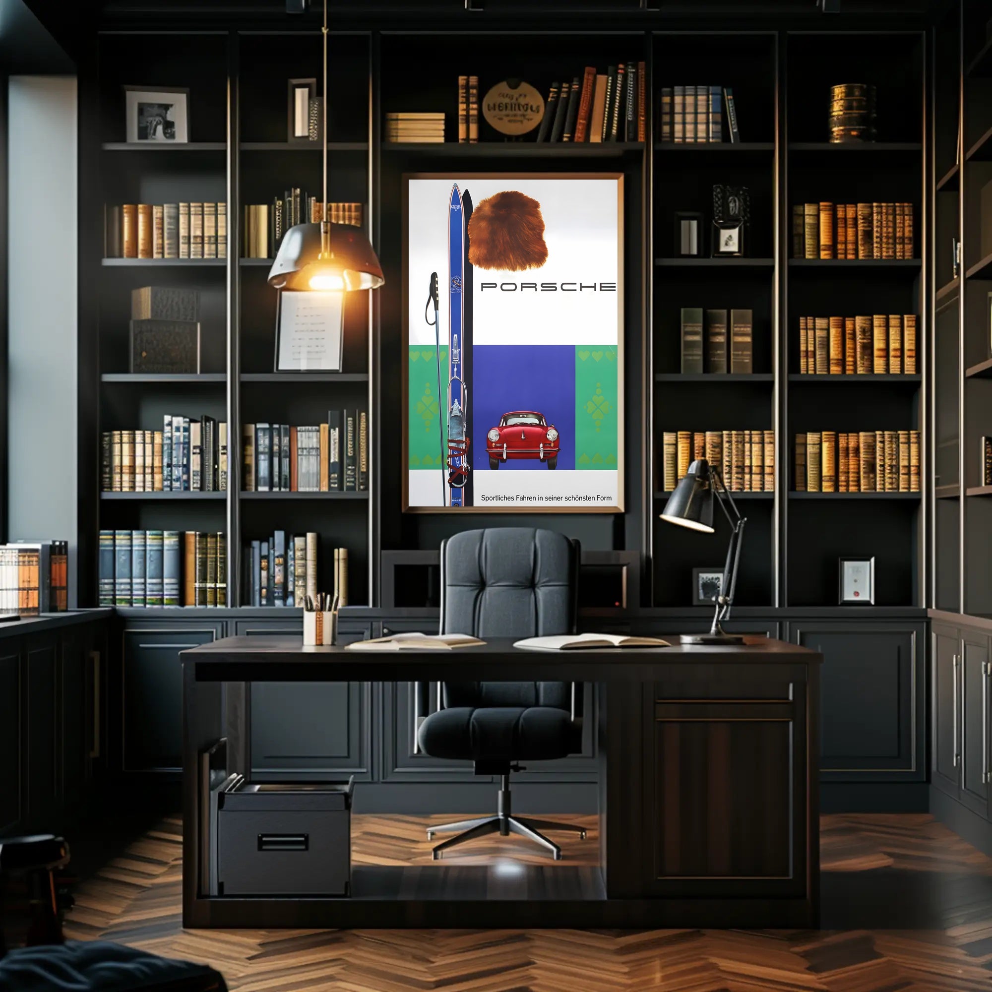 Porsche Winter Sports Elegance Poster