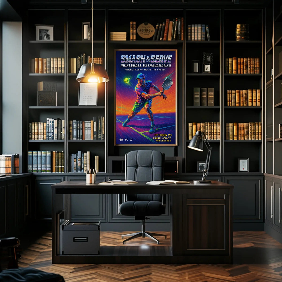 Pickleball Extravaganza Poster