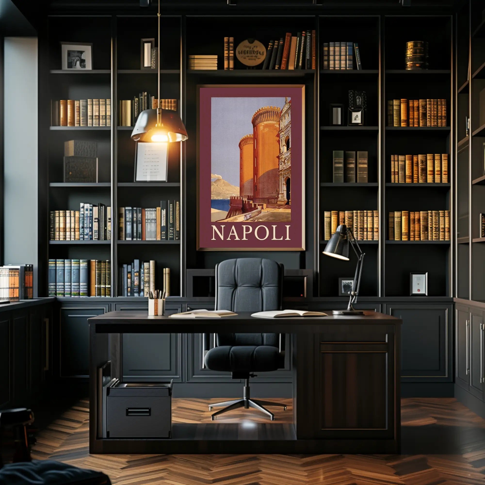 Napoli Architectural Poster