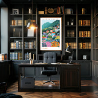 Vibrant Floral Paradise Poster PosterGoat