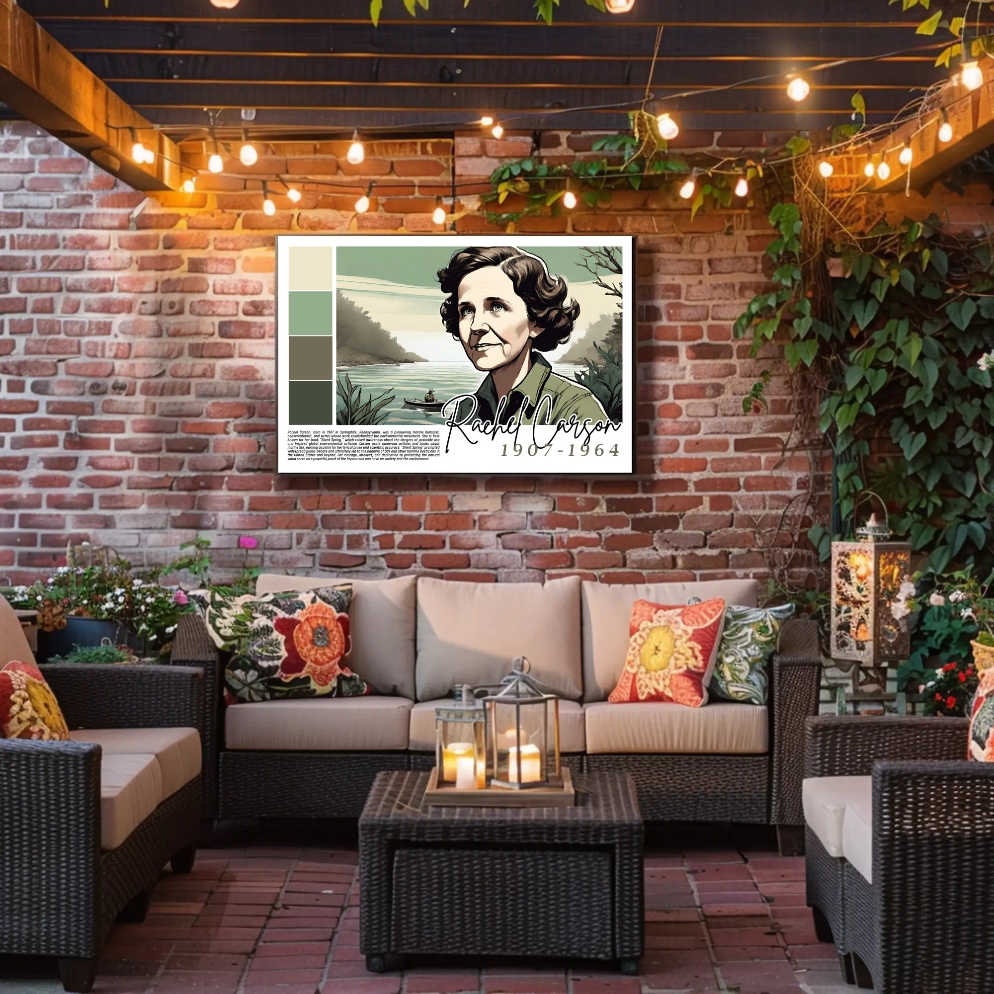 Rachel Carson: Legacy of Environmental Impact Poster