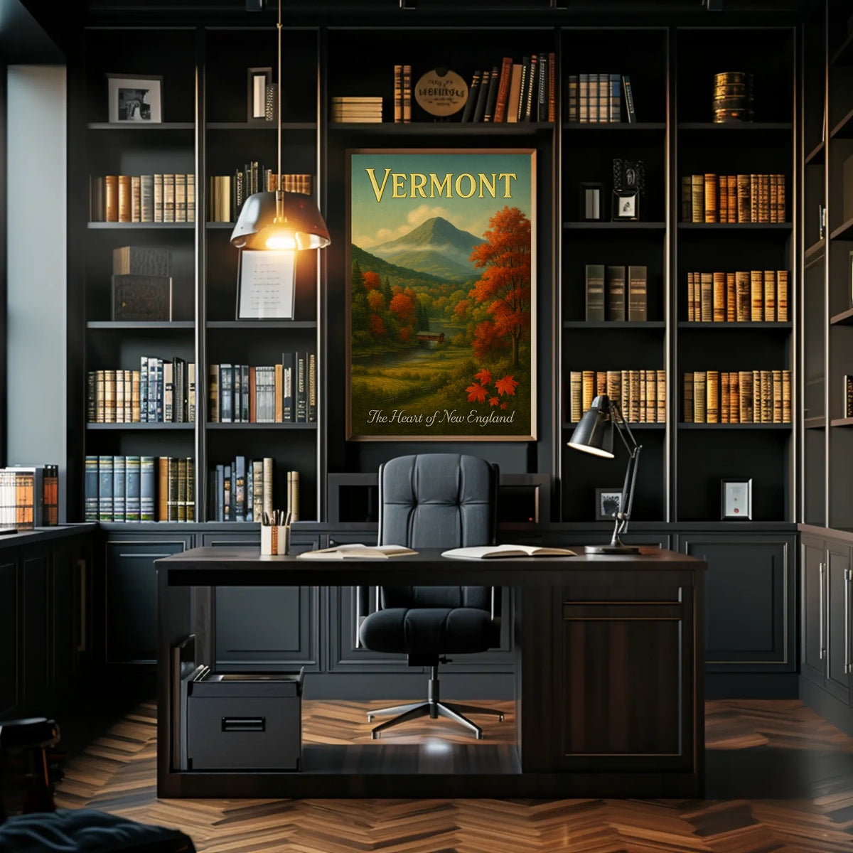 Vermont The Heart of New England Poster