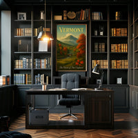 Vermont The Heart of New England Poster