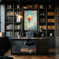 Colorful Balloon Festival Poster