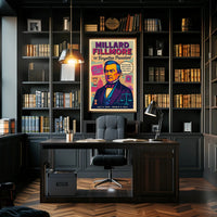 Millard Fillmore The Forgotten President Poster PosterGoat