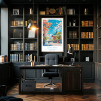 Ueno Park in Spring Poster