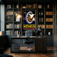 Michelin Tire Advertisement Poster