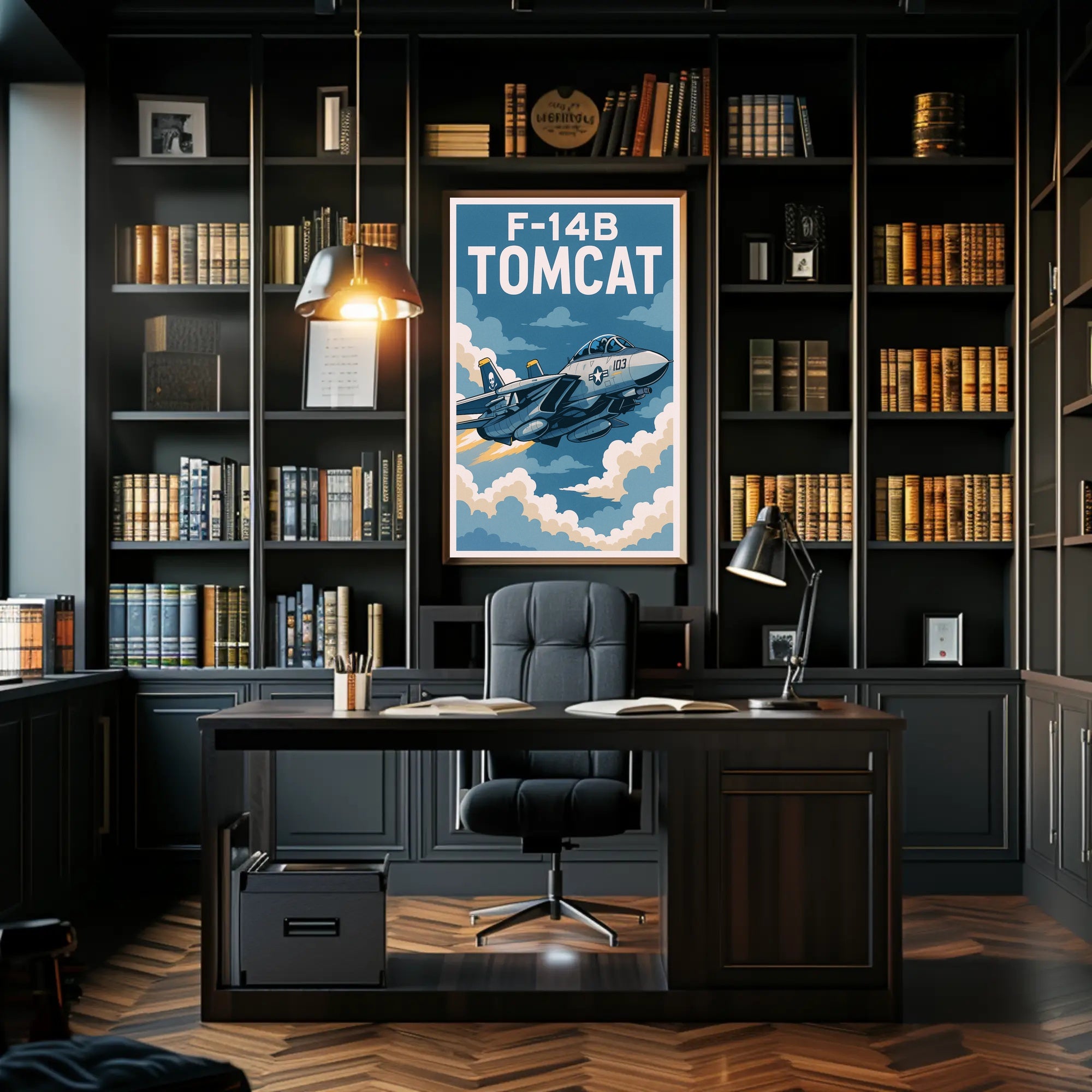 F-14B Tomcat Poster PosterGoat