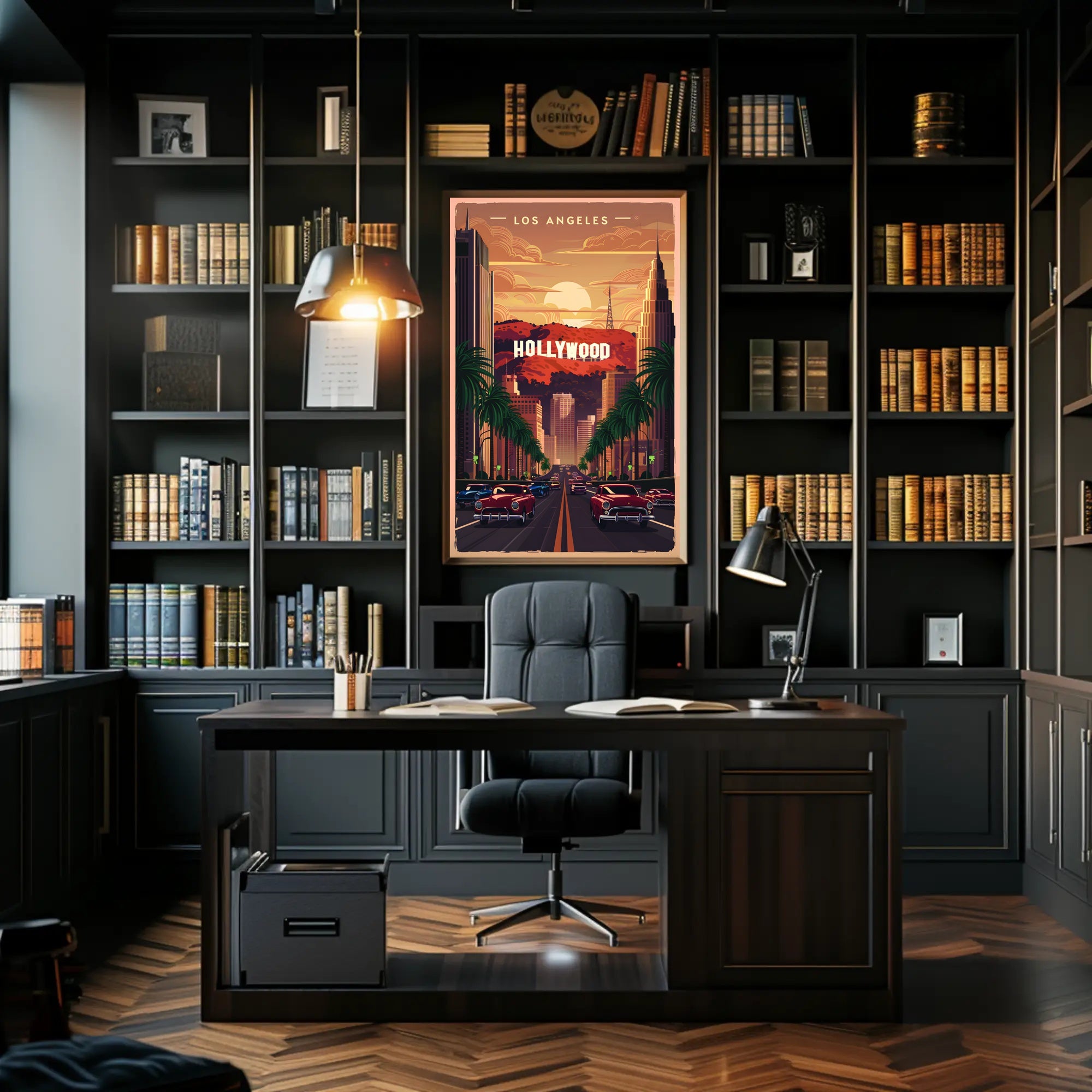 Retro Los Angeles Vibes Poster