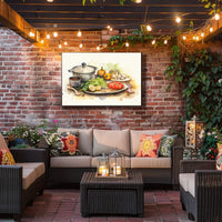 Culinary Still Life Poster