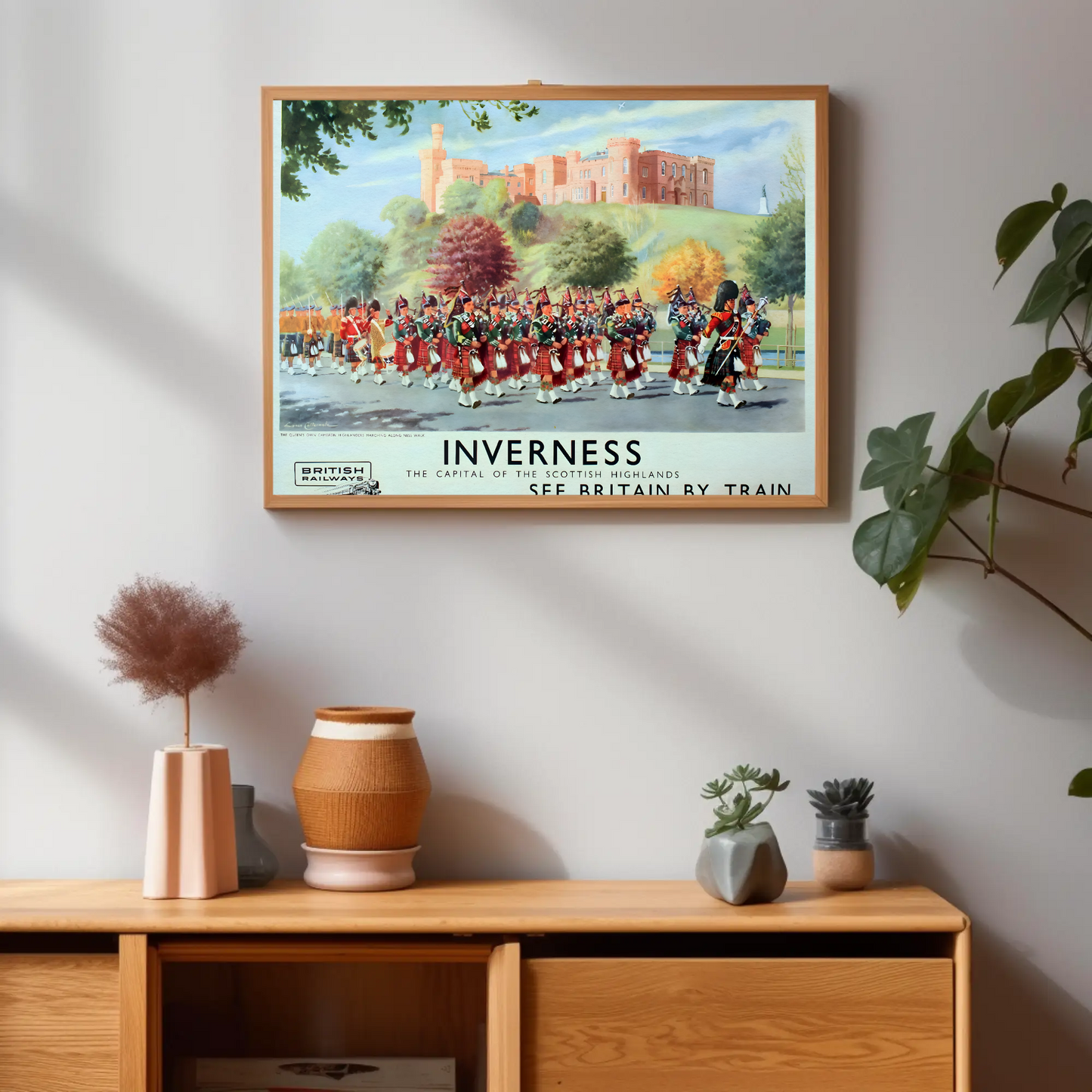 Inverness - The Capital of the Scottish Highlands Poster