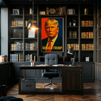 Donald Trump Scenic Patriotic Poster