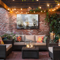 Maritime Harbor Scene Classic Historical Poster