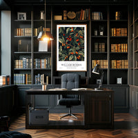 William Morris Cotton Prints Exhibition Poster