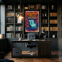 Niagara Falls Urban Canvas Poster