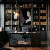 Elegant Portrait of a Woman: Cultural or Heritage Poster PosterGoat