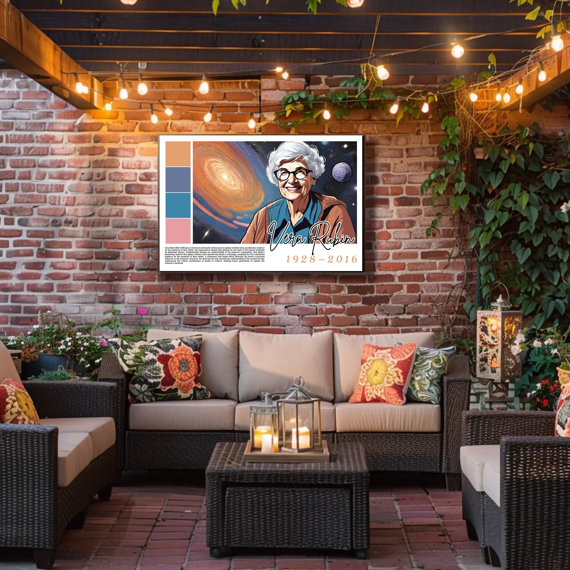 Tribute to Vera Rubin Poster