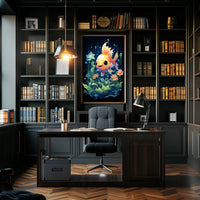 Enchanted Waters Underwater Goldfish Serenity Poster