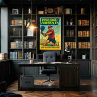Pickleball Power Play Poster