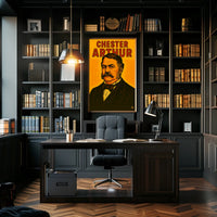 Chester Arthur Classic Americana Scenic Heritage Travel Wall Art Wanderlust Decor Poster