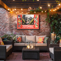 Red Army Soldier Spread Books for Light and Knowledge Poster