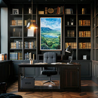 Tranquil Landscape Vista Poster PosterGoat