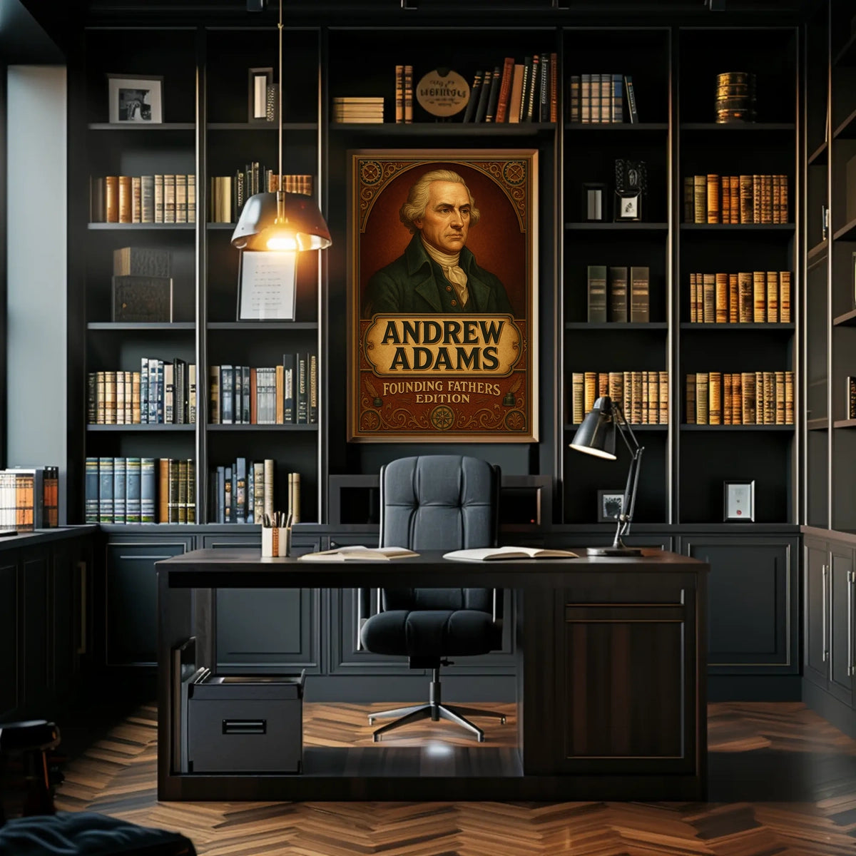 Andrew Adams Founding Fathers Edition Poster