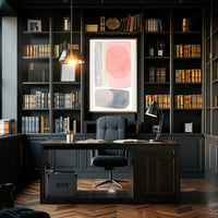 Abstract Shapes Colorful Poster Minimalist Wall Art