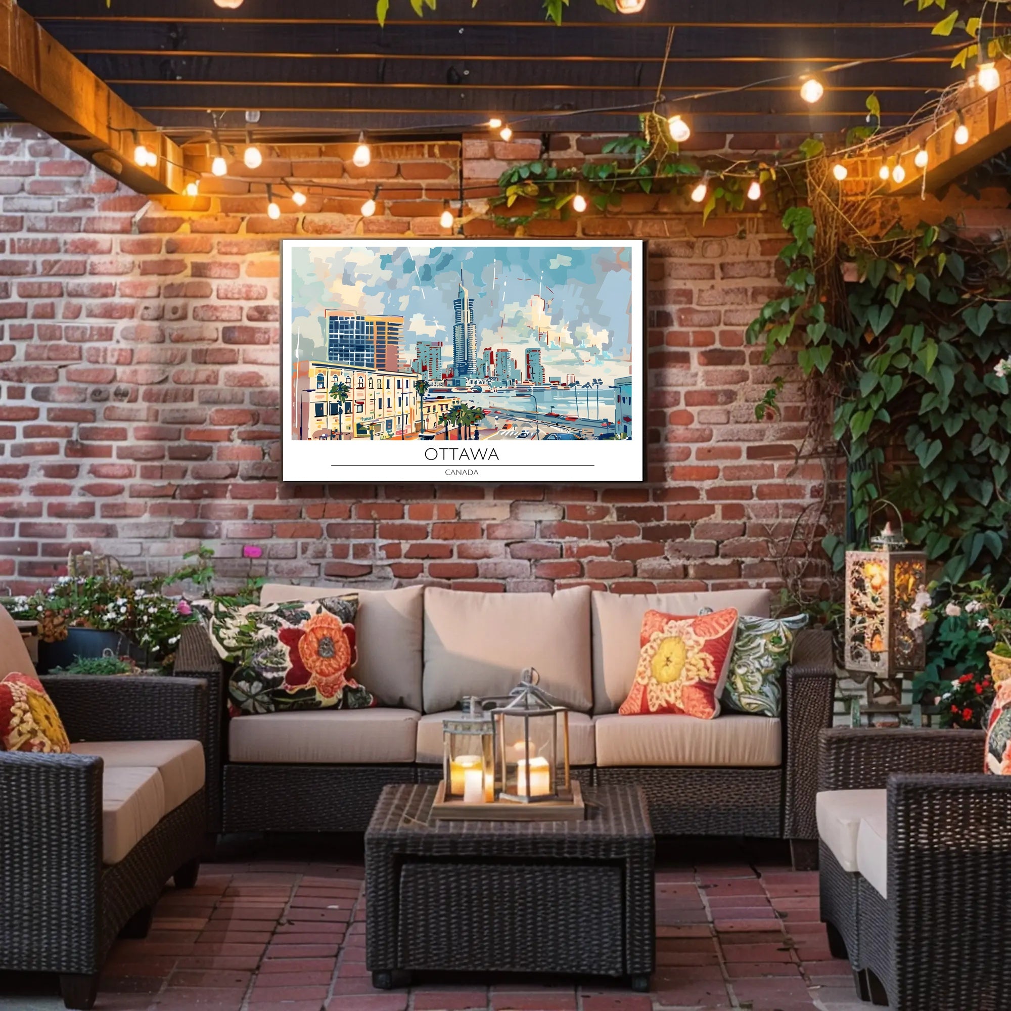 Ottawa Cityscape Poster PosterGoat