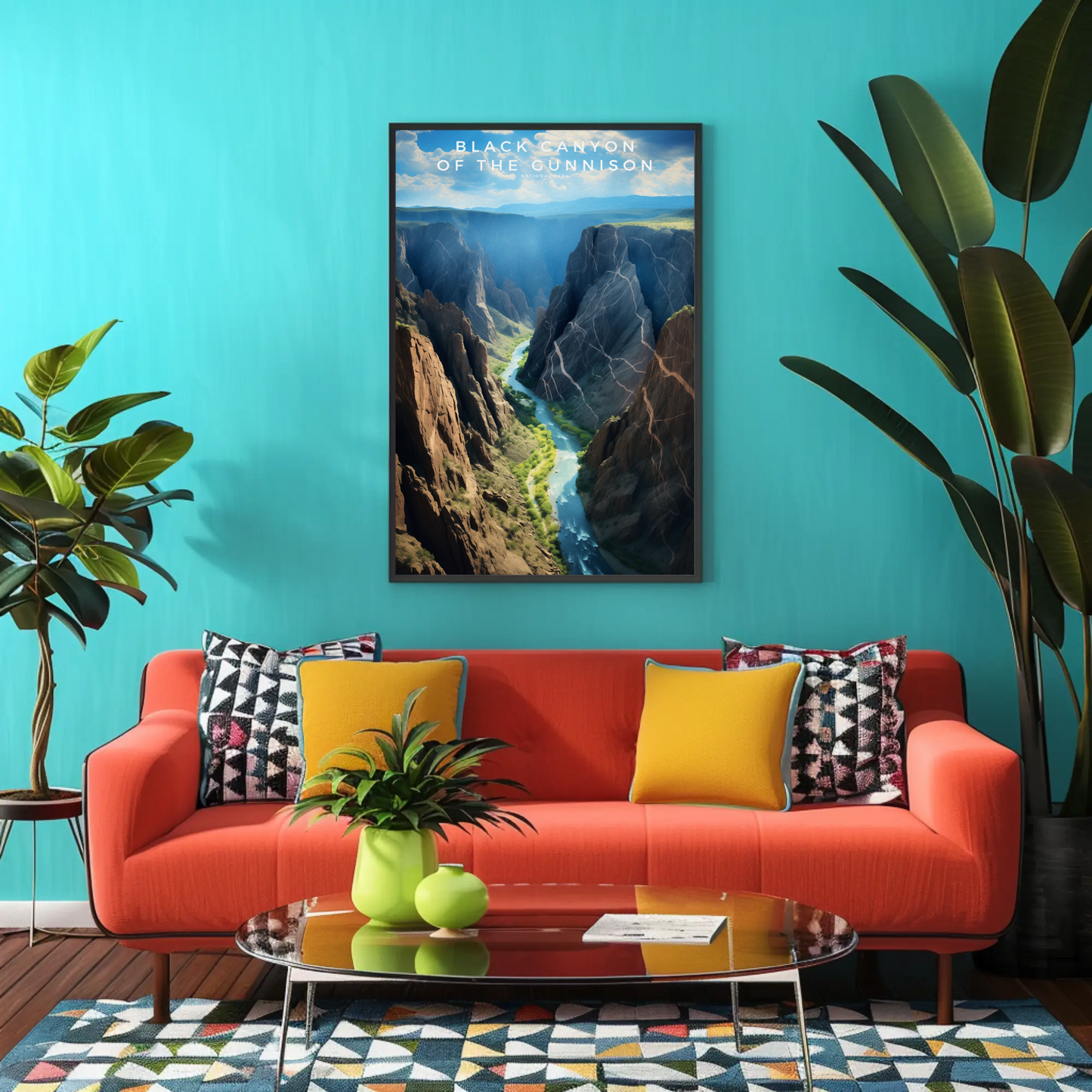Black Canyon of the Gunnison National Park Poster