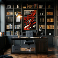 Buenos Aires Highlights Wall Art Print PosterGoat