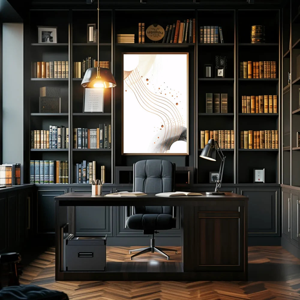 Vintage Parisian Landmark Art Deco Poster