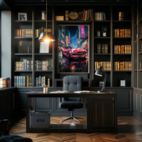 Urban Night Drive Poster PosterGoat