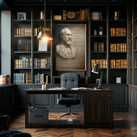 James A. Garfield 20th President Poster