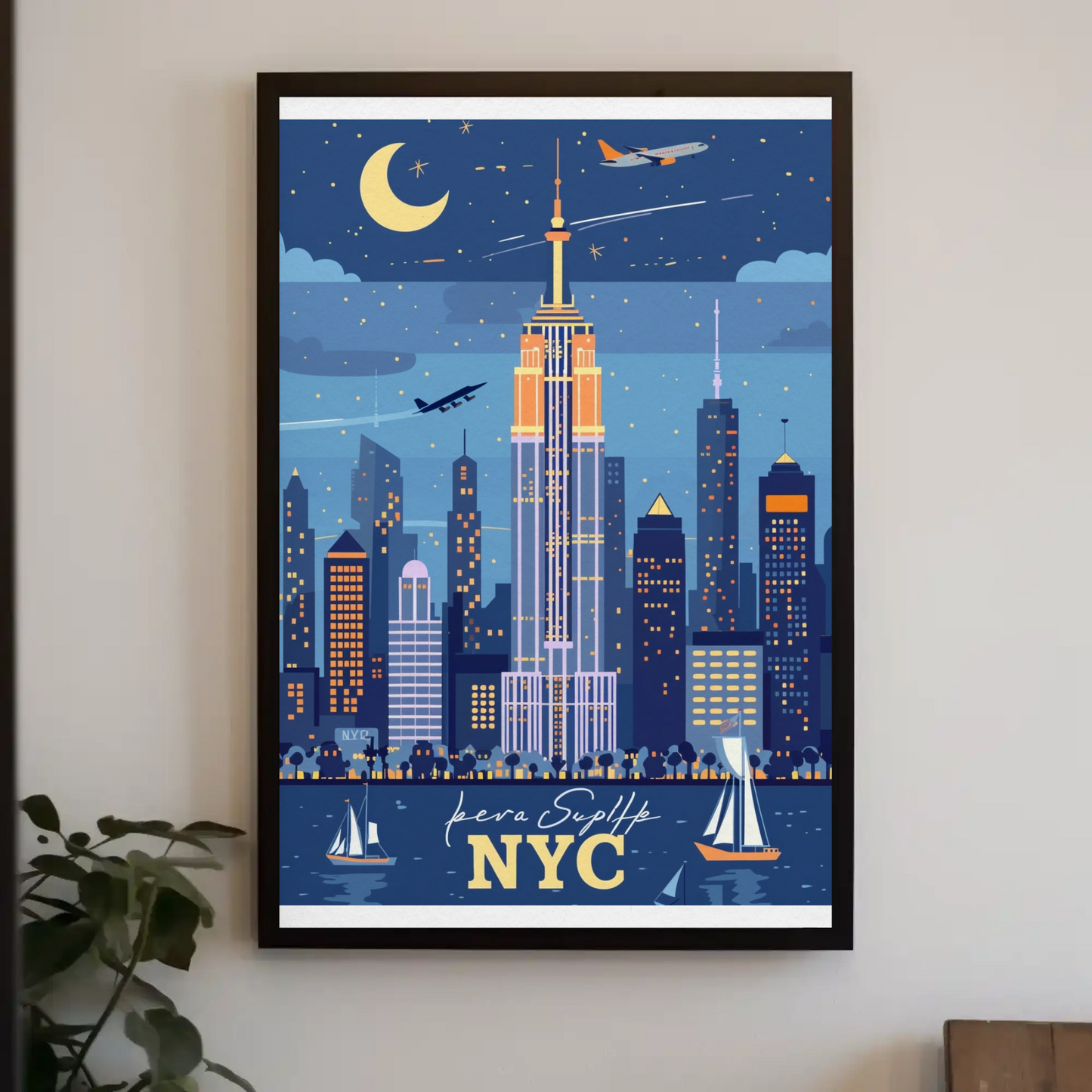 New York City Vintage Poster