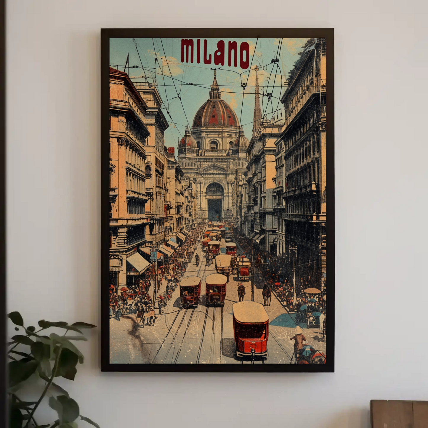 Milano Vintage Poster