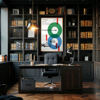 Porsche's Quadruple Success at Targa Florio 1959 Poster