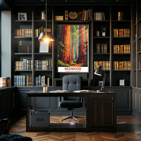 Redwood National Park: Majestic Giants Poster