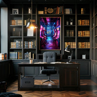 Retro Arcade Haven Poster