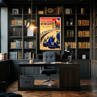 Circuit des Remparts 1955 Poster